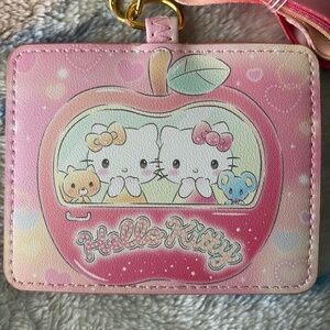 Hello Kitty Loungefly ID Lanyard Card Holder